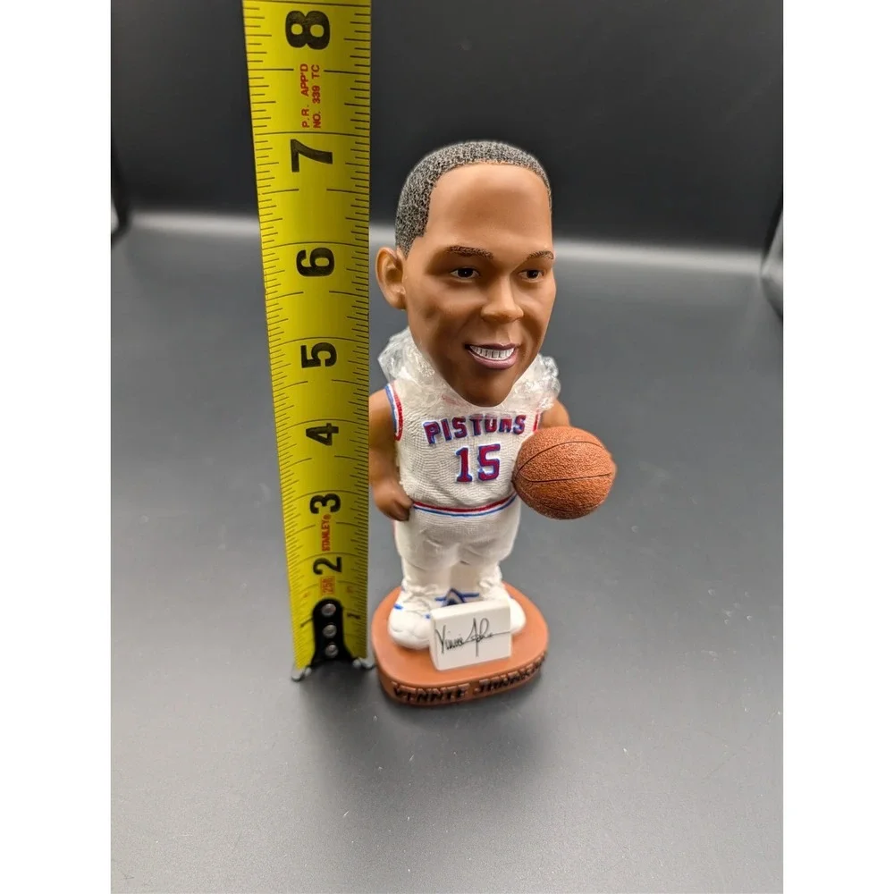 2002 Detroit Pistons Vinnie Johnson SGA Bobble Head In Original Box